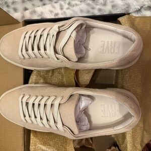 Frye women’s Cream Sneakers